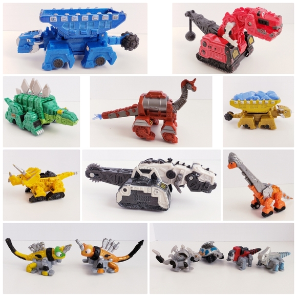 Dinotrux Reptool Rollers Ace Dinosaur Netflix Diecast Toy Figure Reptile Tool - Picture 4 of 4